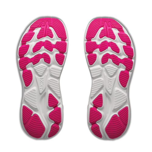 Kids' HOKA Clifton 10 - Big Kids - Overcast/Neon Dragonfruit