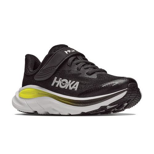 Kids' HOKA Clifton 10 - Little Kids - Black/Cosmic Grey