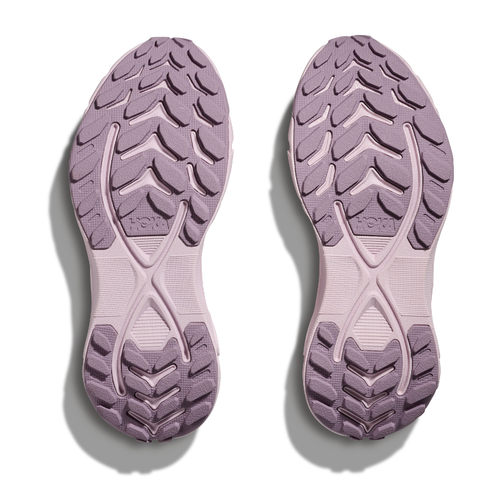 Kids' HOKA Transport Freedom - Little Kids - Lilac Cream/Tangerine Glow