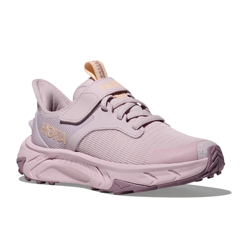 Kids' HOKA Transport Freedom - Little Kids - Lilac Cream/Tangerine Glow