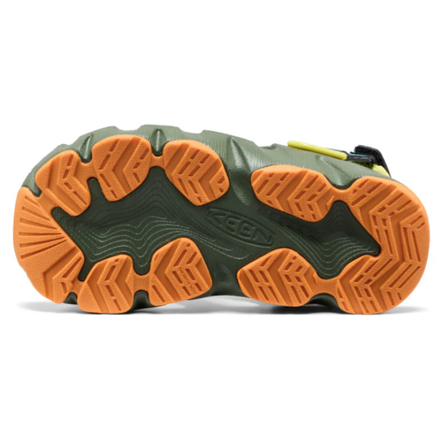 Kids' KEEN HyperFLT - Little Kid - Bronze Green/Orange Peel