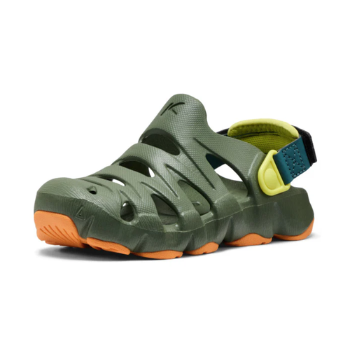 Kids' KEEN HyperFLT - Little Kid - Bronze Green/Orange Peel