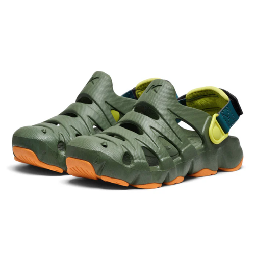 Kids' KEEN HyperFLT - Little Kid - Bronze Green/Orange Peel