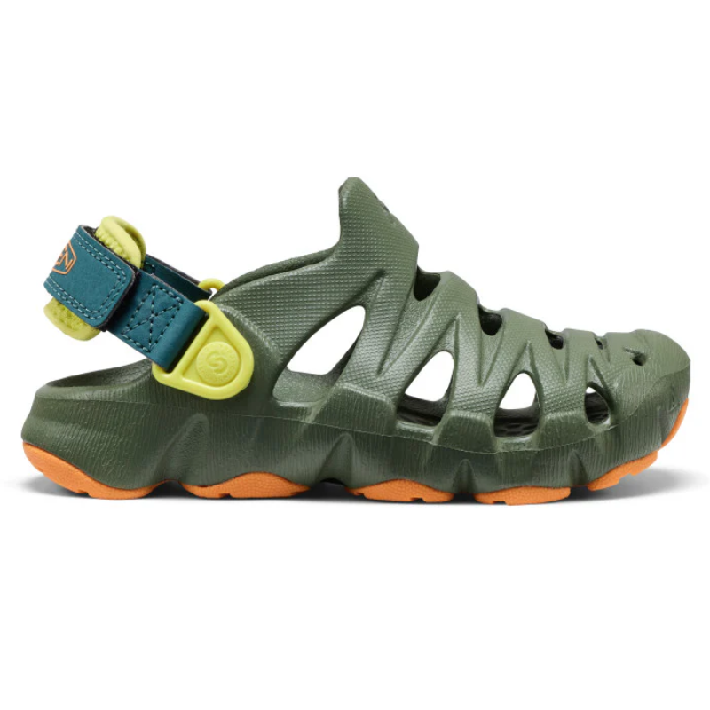 Kids' KEEN HyperFLT - Little Kid - Bronze Green/Orange Peel
