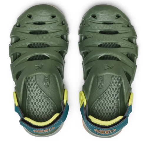 Kids' KEEN HyperFLT - Little Kid - Bronze Green/Orange Peel