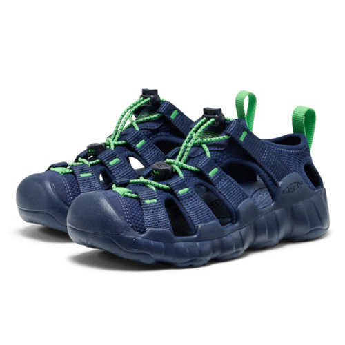 Kids' KEEN Hyperport H2 - Little Kid/Big Kid - Naval Academy/Vibrant Green