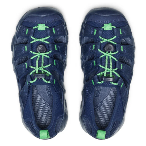 Kids' KEEN Hyperport H2 - Little Kid/Big Kid - Naval Academy/Vibrant Green