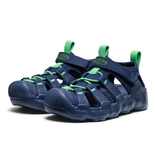 Kids' KEEN Hyperport H2 - Toddler/Little Kid - Naval Academy/Vibrant Green