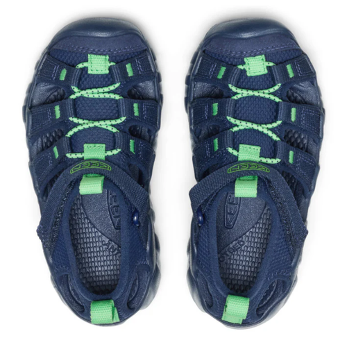 Kids' KEEN Hyperport H2 - Toddler/Little Kid - Naval Academy/Vibrant Green