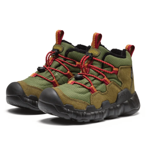 Kids' KEEN Hypowser Chukka Waterproof - Toddler/Little Kid - Forest Night/Garnet