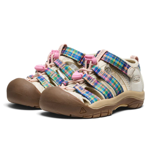 Kids' KEEN Newport H2 Boundless – Toddler/Little Kid – Gingham/Orchid Smoke