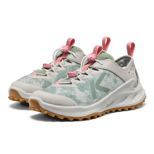 Kids' KEEN Zionic ADV Sandal - Little/Big Kid - Vapor/Orchid Smoke