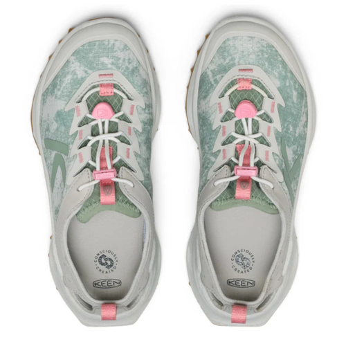 Kids' KEEN Zionic ADV Sandal - Little/Big Kid - Vapor/Orchid Smoke