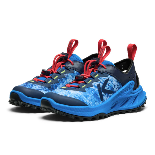 Kids' KEEN Zionic ADV Sandal - Toddler/Little Kid - Precious Blue/Racing Red