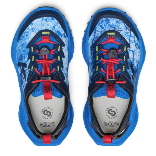 Kids' KEEN Zionic ADV Sandal - Toddler/Little Kid - Precious Blue/Racing Red