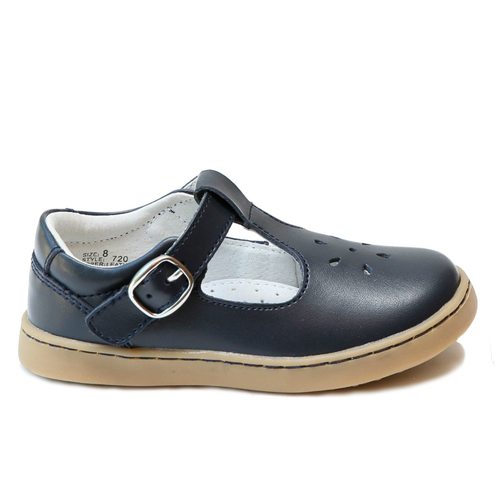 Kids' L'Amour Chelsea T-Strap Mary Jane - Navy