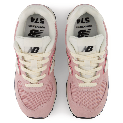 Kids' New Balance 574 Lace - Toddler/Little Kid - Pink Chalk