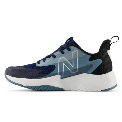 Kids’ New Balance Rave Run v2 Bungee Lace - Big Kid – NB Navy/Salt Water