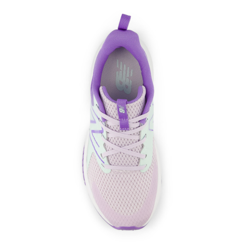 Kids’ New Balance Rave Run v2 Bungee Lace - Big Kid – Taro/Cosmic Jade