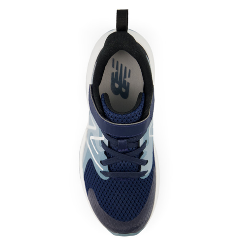 Kids’ New Balance Rave Run v2 Bungee Lace with Top Strap - Toddler/Little Kid – NB Navy/Salt Water