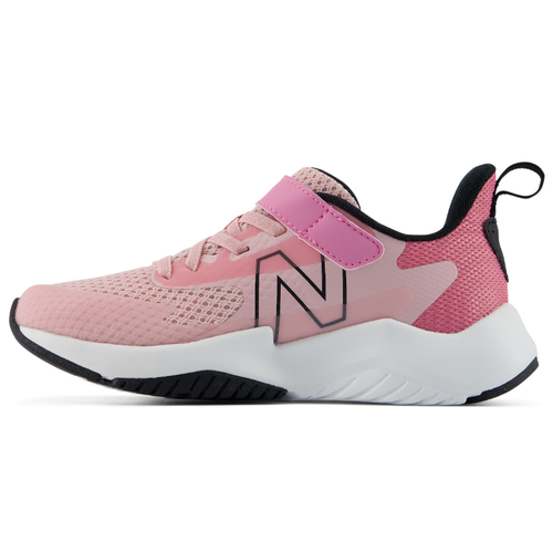 Kids’ New Balance Rave Run v2 Bungee Lace with Top Strap - Toddler/Little Kid – Pink Chalk