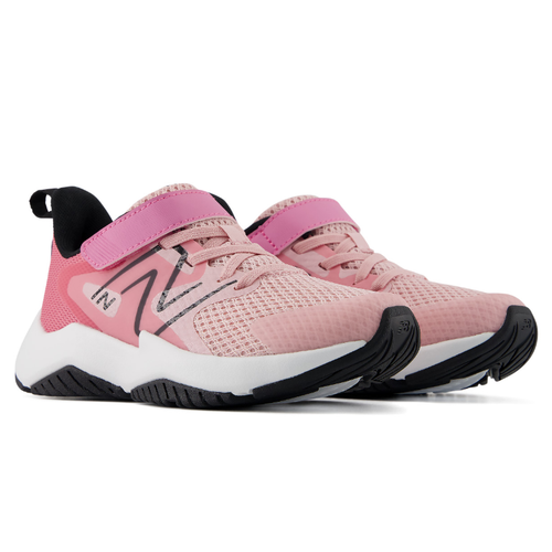 Kids’ New Balance Rave Run v2 Bungee Lace with Top Strap - Toddler/Little Kid – Pink Chalk