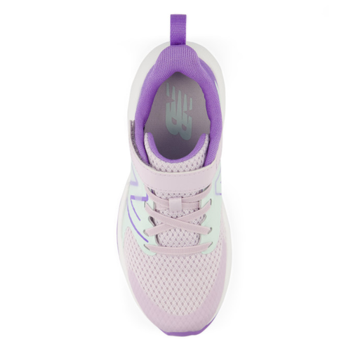 Kids’ New Balance Rave Run v2 Bungee Lace with Top Strap - Toddler/Little Kid – Taro/Cosmic Jade
