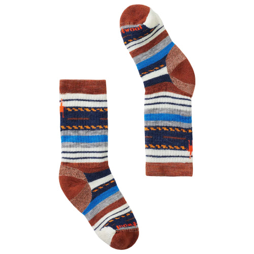 Kids' Smartwool Hike Full Cushion Margarita Ankle Socks - Picante