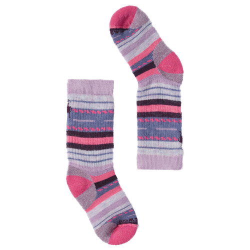 Kids' Smartwool Hike Full Cushion Margarita Ankle Socks - Purple Dawn