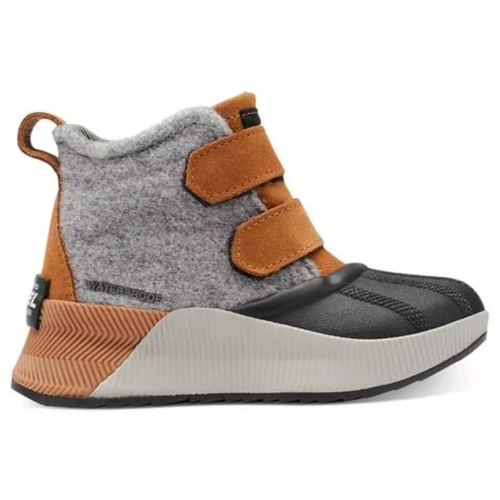 Kids’ Sorel Out N About Classic – Little Kid/Big Kid – Camel Brown/Sea Salt