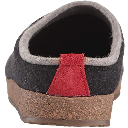 Haflinger Kris Clog - Charcoal