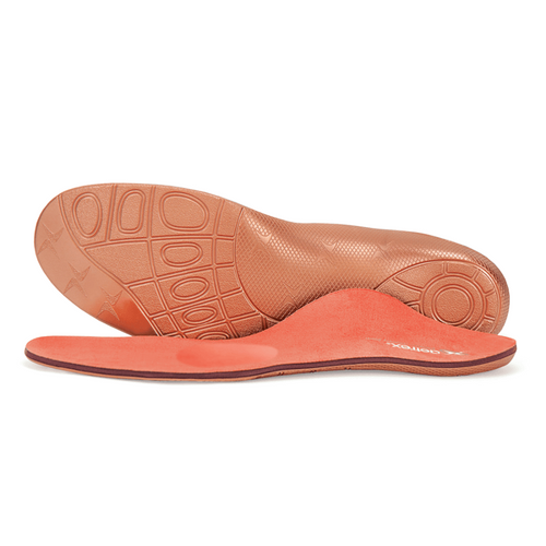 Women's Aetrex L2305 Premium Memory Foam Med/High Arch Orthotic with Metatarsal Pad