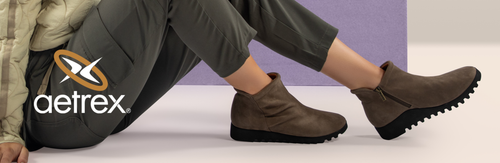 Aetrex Zoey Boot in Dark Taupe