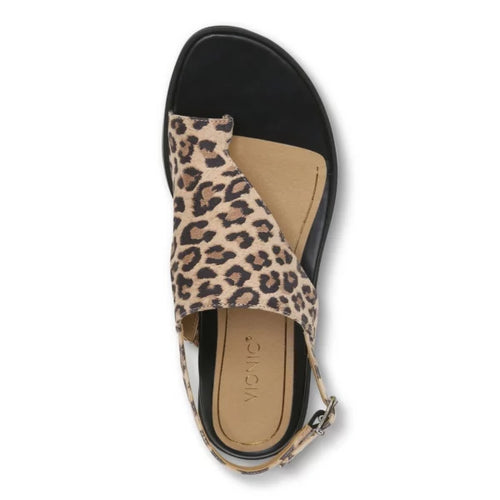 Women's Vionic Ella Sandal - Toffee Leopard