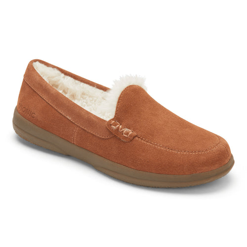 Women's Vionic Lynez Slipper - Toffee Suede