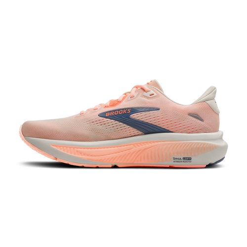 Women's Brooks Ghost 18 - Star White/Cyber Peach
