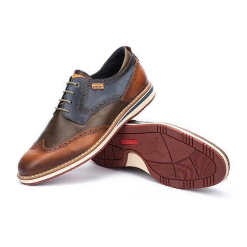 Men's Pikolinos Avila M1T-4191C1 Wing Tip - Brandy