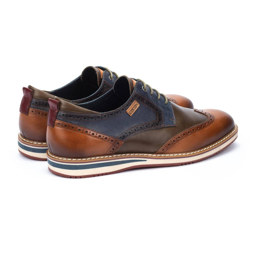 Men's Pikolinos Avila M1T-4191C1 Wing Tip - Brandy