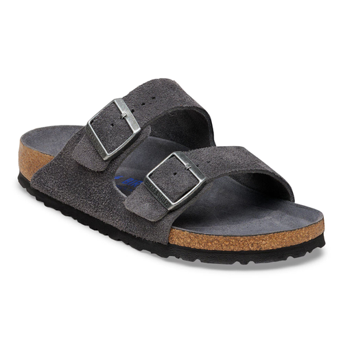 Men’s Birkenstock Arizona Soft Footbed – Charcoal