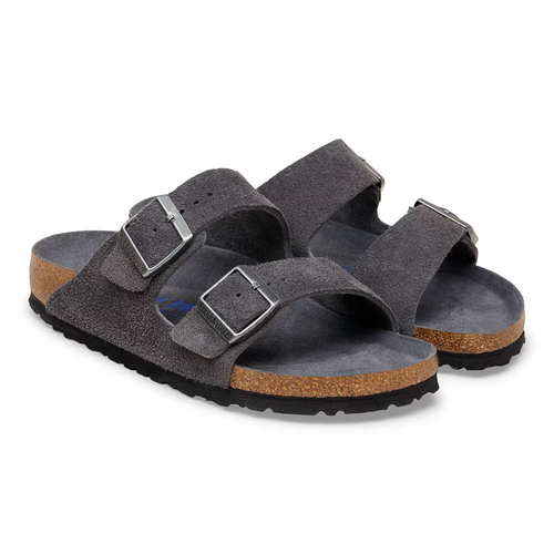 Men’s Birkenstock Arizona Soft Footbed – Charcoal