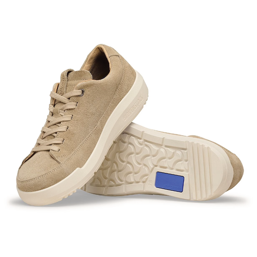 Men's Birkenstock Melbourne - Taupe Suede