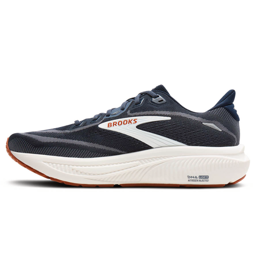 Men's Brooks Ghost 18 - Navy Blazer/Red Earth/Blue