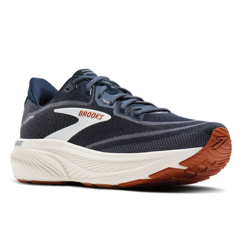 Men's Brooks Ghost 18 - Navy Blazer/Red Earth/Blue
