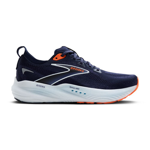 Men's Brooks Glycerin 22 - Peacoat/Blue Ribbon/Orange