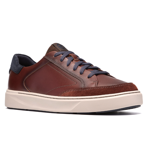 Men's Clarks Code C Tie - Mahogany
