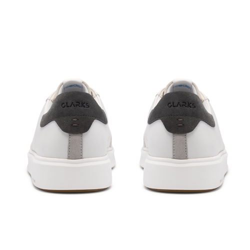 Men's Clarks Code C Tie - White