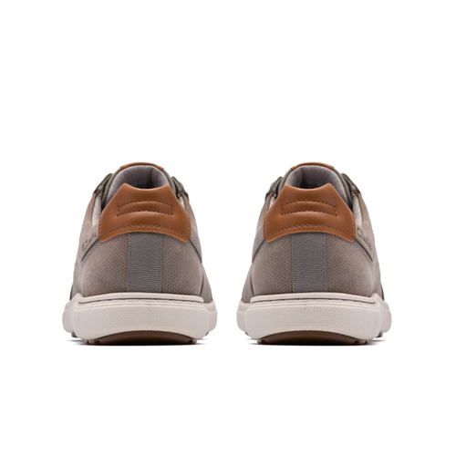 Men's Clarks Mapstone Lace - Grey Nubuck