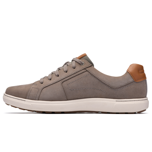 Men's Clarks Mapstone Lace - Grey Nubuck