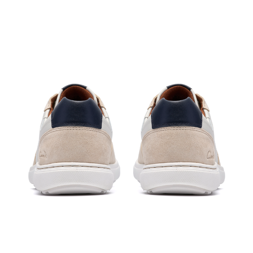 Men's Clarks Mapstone Sport - White Combi