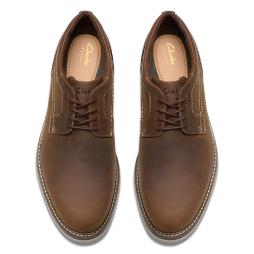 Men's Clarks Monahan Plain - Beeswax